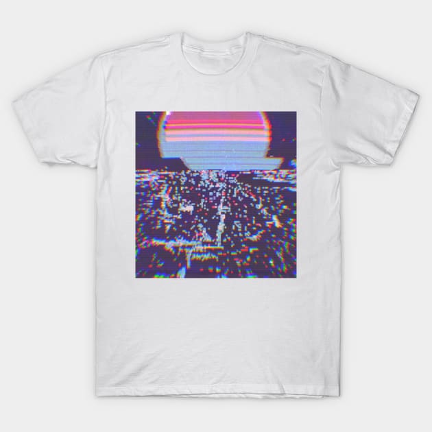 Night City Vibes NYC T-Shirt by lofi_retrowave